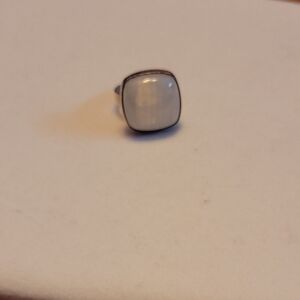 Elegant White Stone Ring